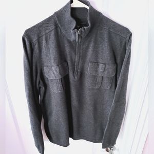 Kenneth Cole New York Men's Sweater Gray XL